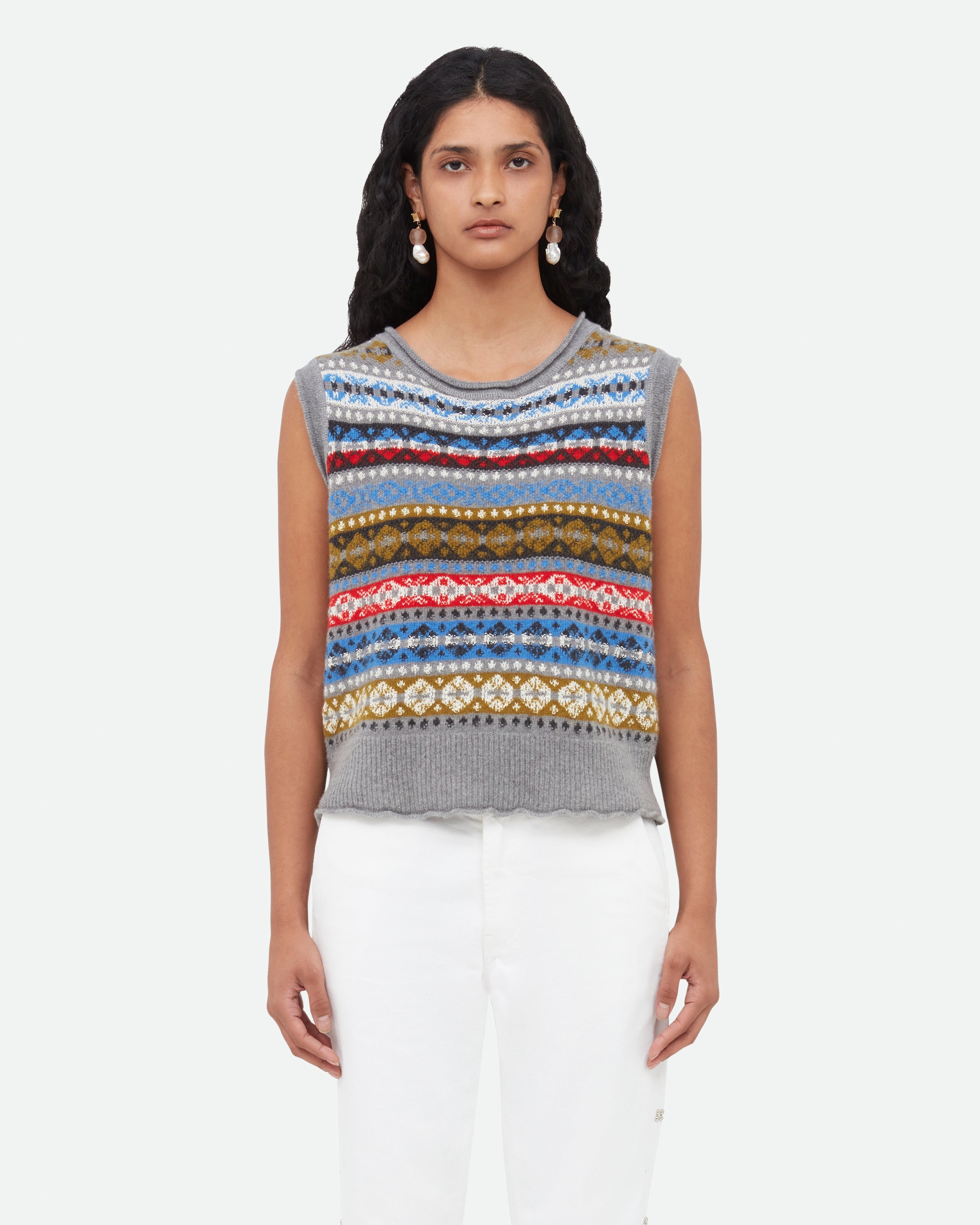 Astral Knit Vest Knitwear Wales Bonner